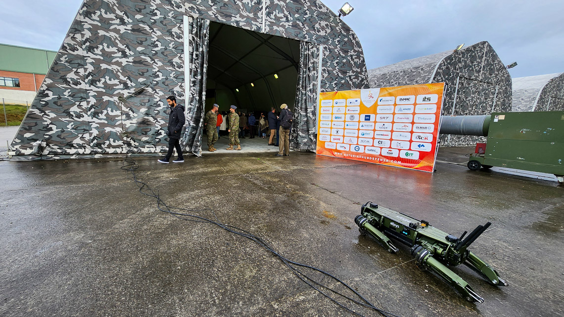 Asturias Hub Defensa organizes demonstration workshop