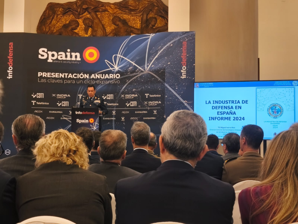 Asturias Hub Defence attends the presentation of the SPAIN 26 Yearbook.
