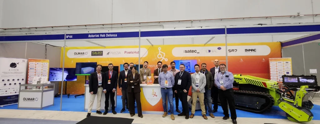 Partners of Asturias Hub Defence taking part in the Exercise BACSI 2026