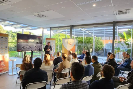 Círculo Hontoria - Telespazio y Asturias Hub Defensa