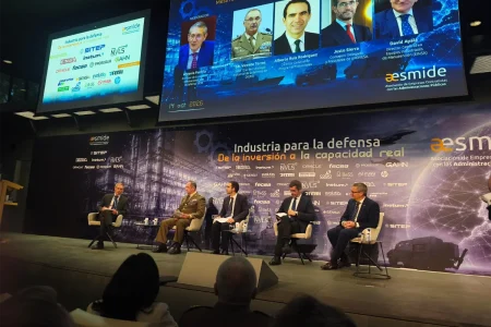Asturias Hub Defensa participa en el foro AESMIDE junto a Centro Tecnológico CITC, Encaja 360, Galeo, GDELS Santa Bárbara Sistemas, INDRA Group, Piedrafita,, Proactivanet, SBP | Sandmair, Boehler & Partner y Triditive para analizar el futuro de la industria de defensa y sus capacidades industriales.
