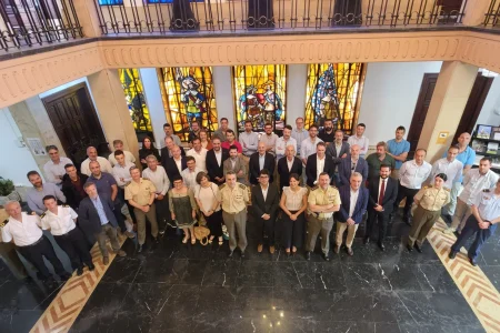 Foto de familia de la Asamblea de Asturias Hub Defensa 2026