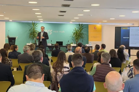 Jornada "Requisitos y Oportunidades en el Sector Defensa y Doble Uso" organizada por ICEX y Asturias Hub Defensa en Gijón.